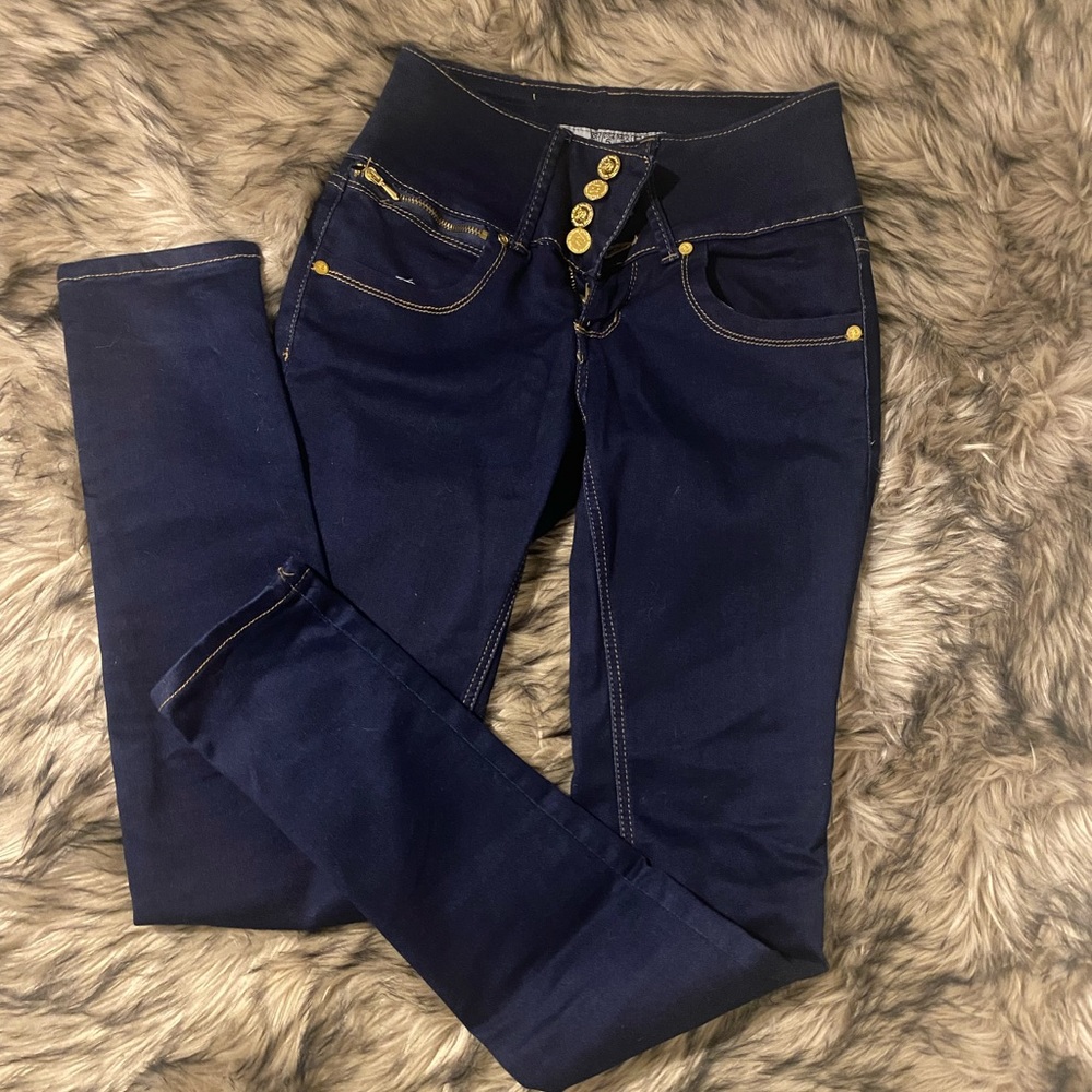 Degree Colombian Design Butt Lift  Levantacola High Waist Skinny Jeans size 5